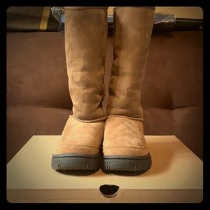 UGG Rare Ultimate Tall Braid Boots
